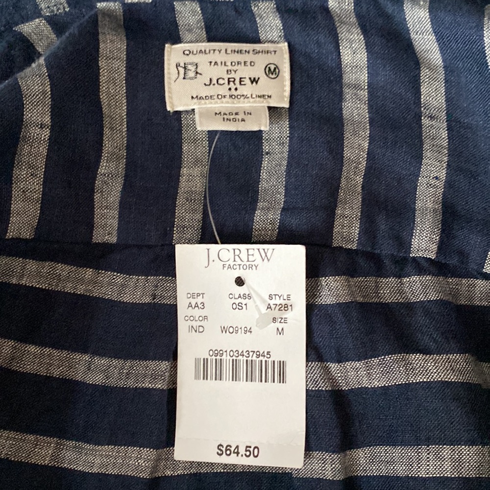J.Crew short sleve button down - Picture 2 of 2